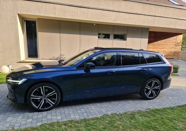 Volvo V60 cena 163900 przebieg: 85500, rok produkcji 2019 z Katowice małe 781